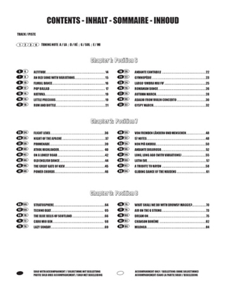 Positions 6, 7 & 8 - Violon - Nico Dezaire - Partition - Violon
